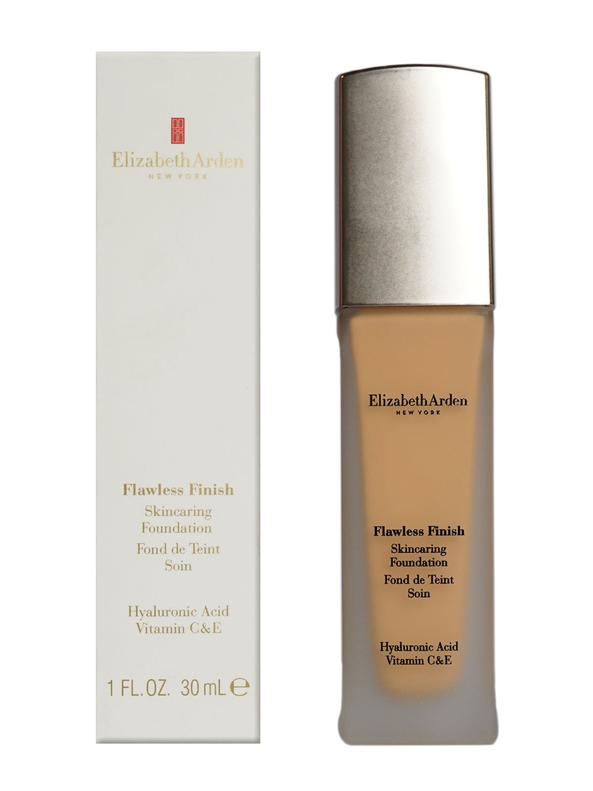 Elizabeth Arden Flawless Finish Skincaring Foundation 430W 1 OZ