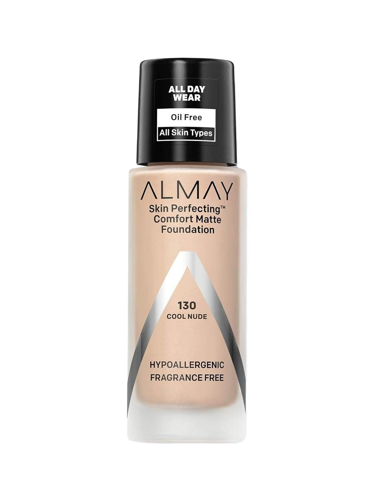 Almay Skin Perfecting Comfort Matte Makeup 130 Cool Nude 1 OZ 2 Pack