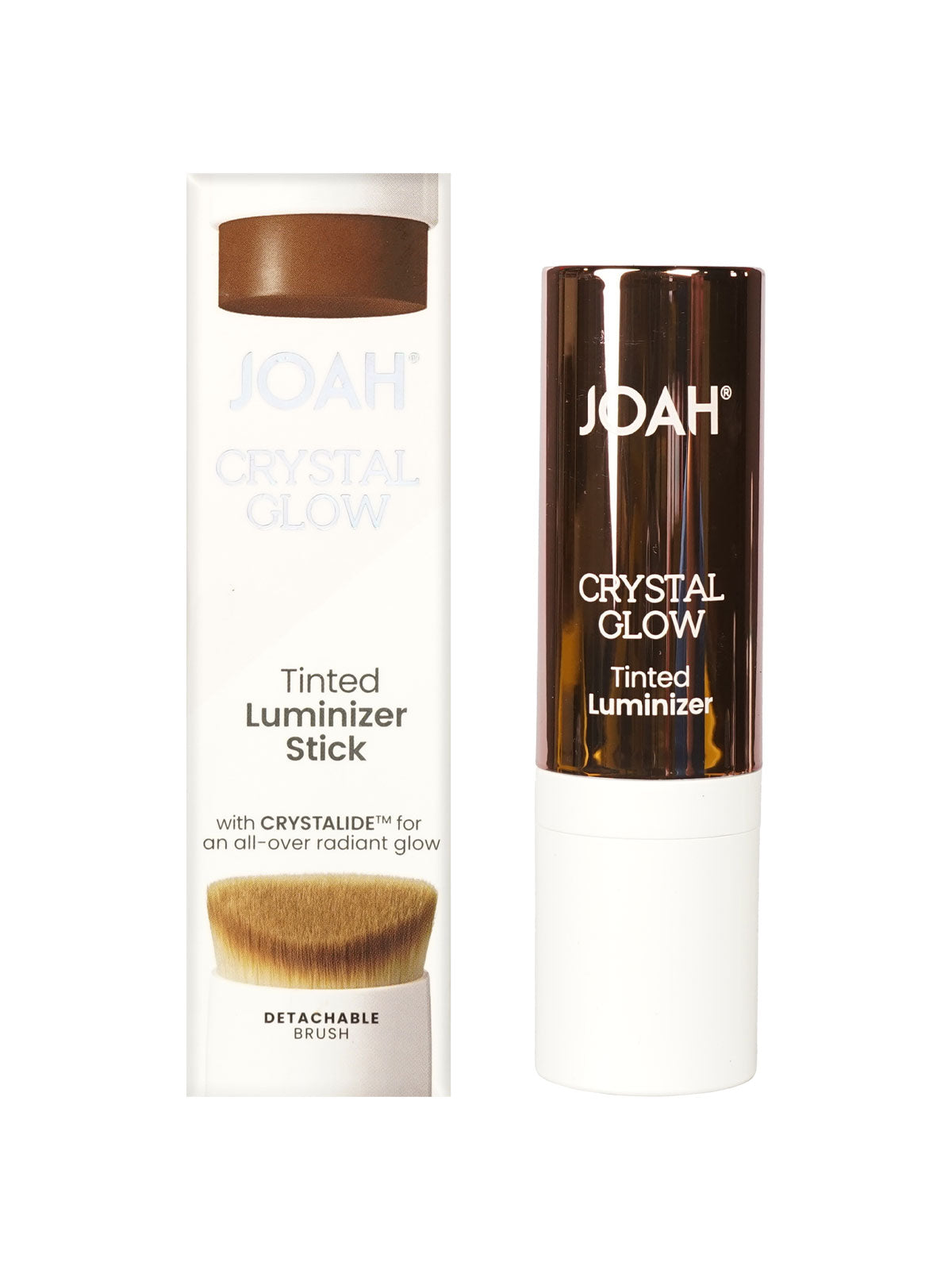 Joah Crystal Glow Tinted Luminizer Deep Golden 0.4 OZ
