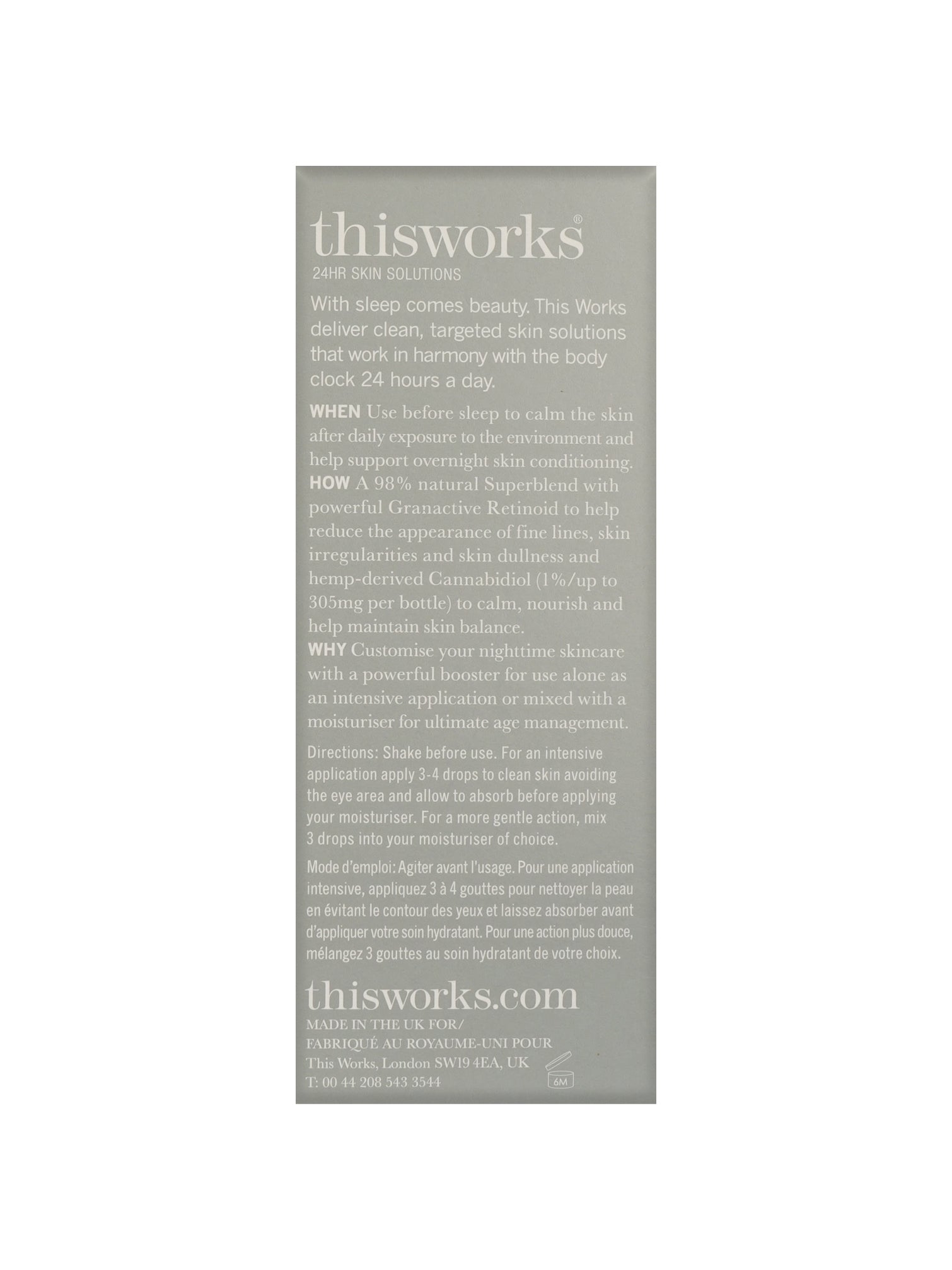 ThisWorks My Wrinkles CBD Booster + Granactive Retinoid 1 OZ 4 Pack