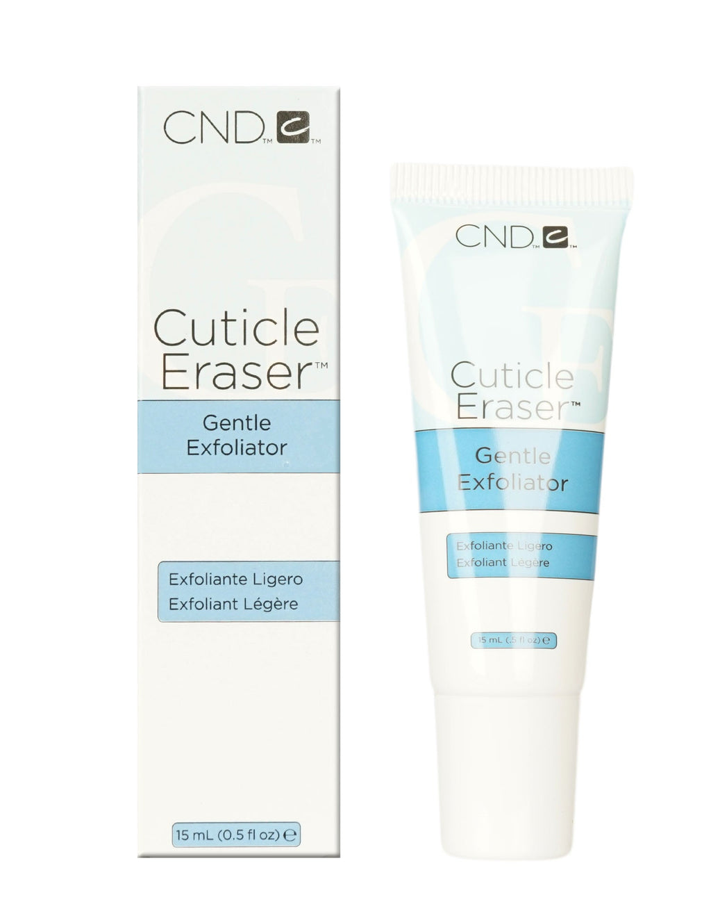CND Cuticle Eraser Gentle Exfoliator 0.5 OZ 2 Pack
