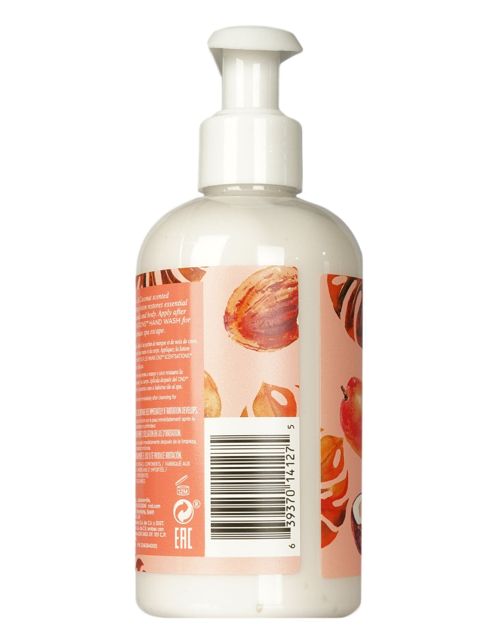 CND Scentsations Hand & Body Lotion Mango & Coconut Scented 8.3 OZ 4 Pack