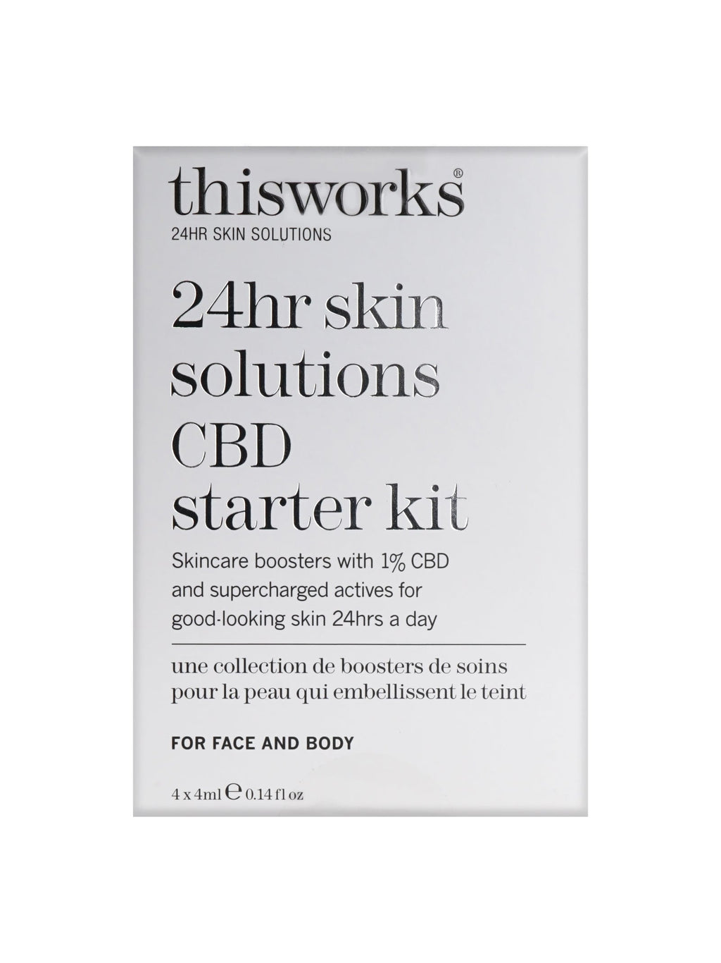 ThisWorks 24hr Skin Solutions CBD Starter Kit 0.14 OZ 2 Pack