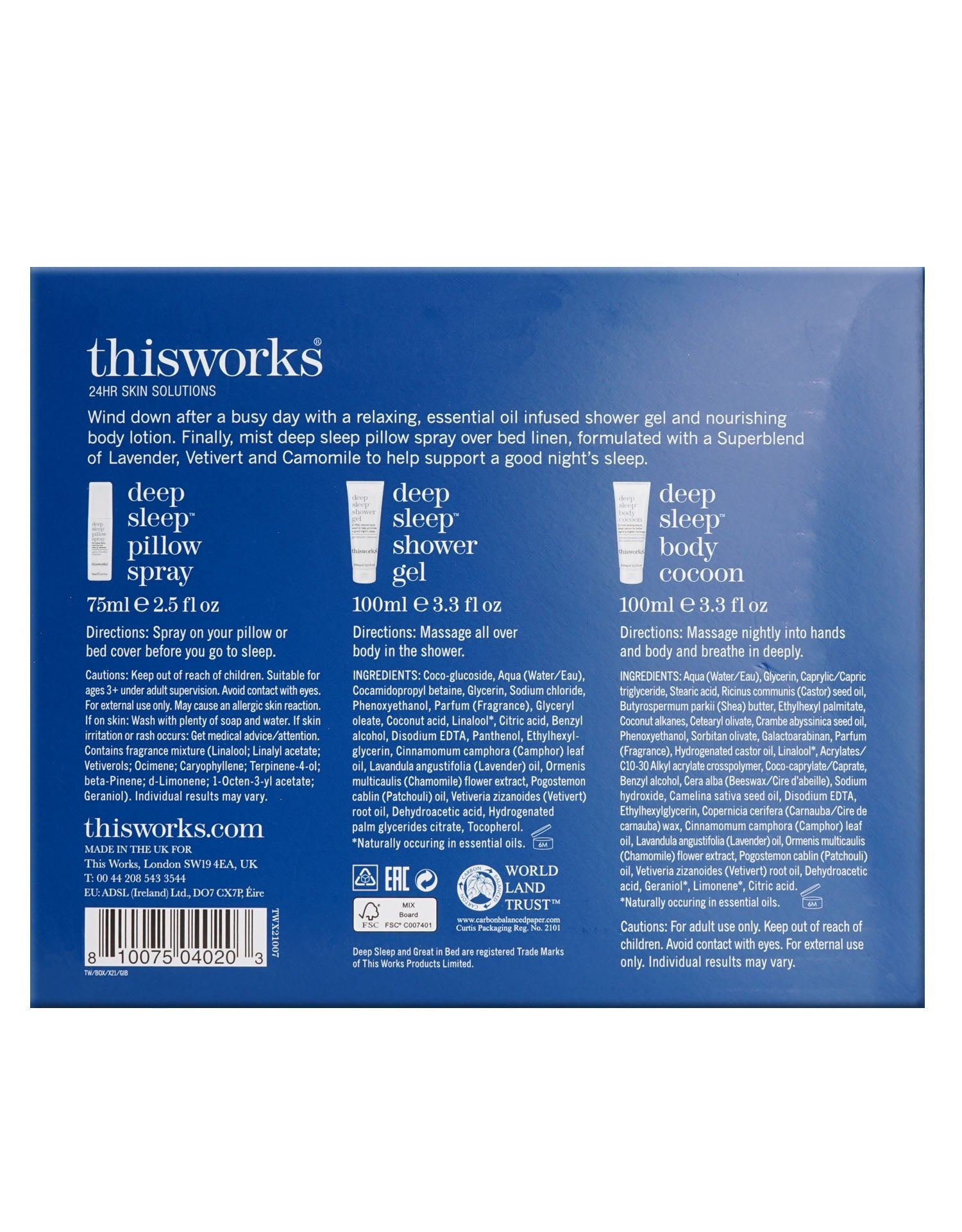 ThisWorks Great In Bed Set 2 Pack