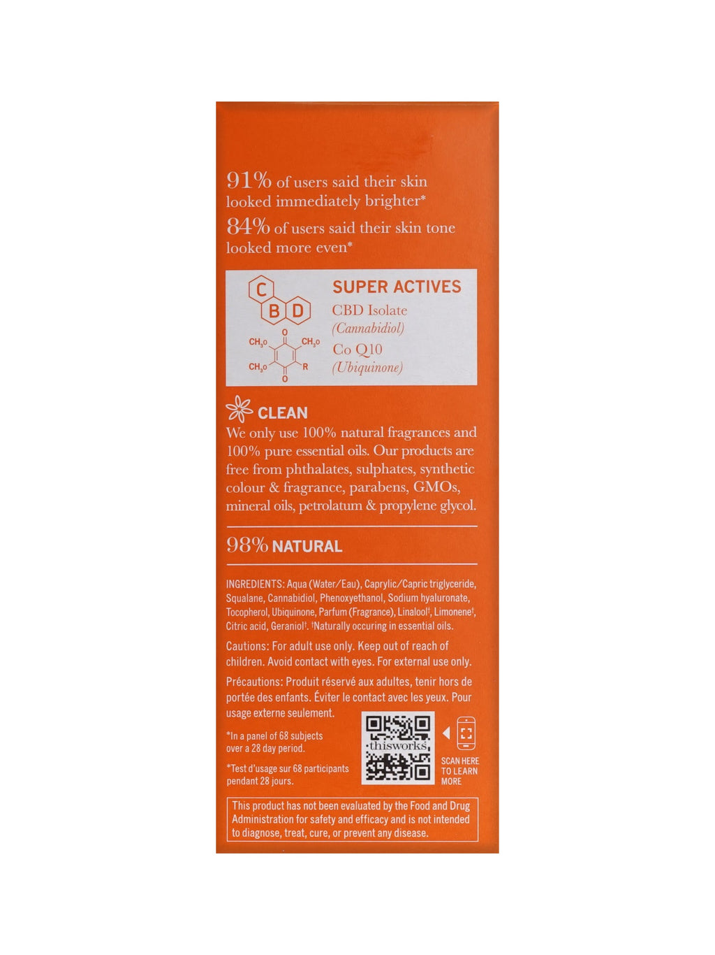 ThisWorks Morning Expert CBD Booster Face & Body 1 OZ 2 Pack