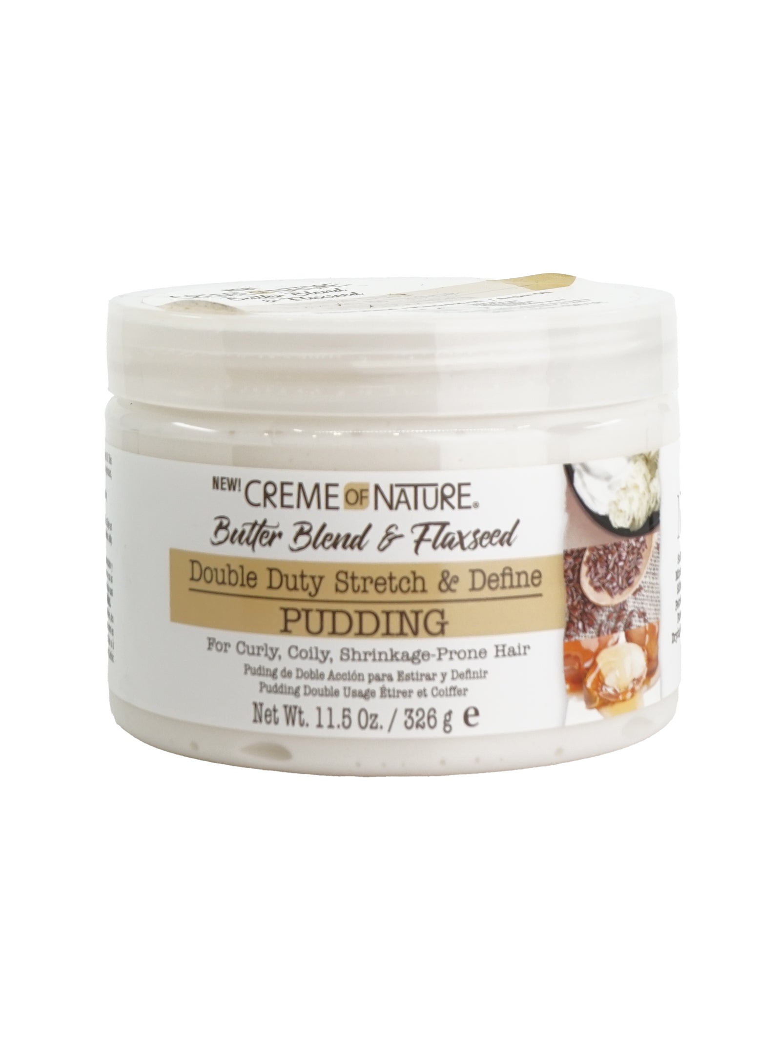 Creme of Nature Double Duty Stretch & Define Pudding 11.5 OZ 2 Pack