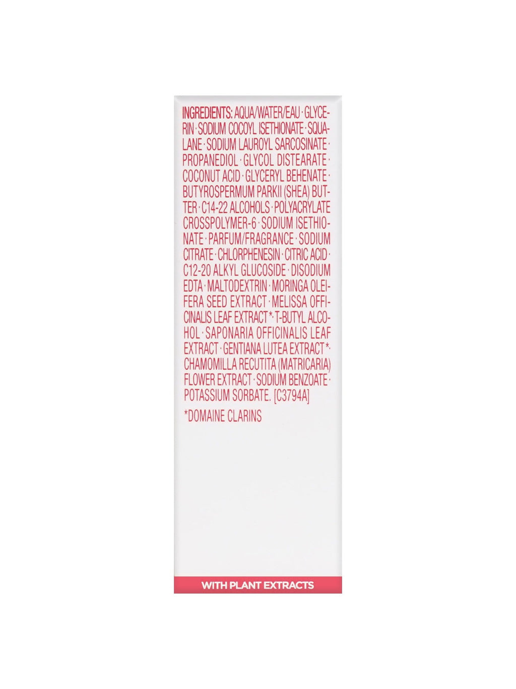 Clarins Soothing Gentle Foaming Cleanser Dry & Sensitive Skin 0.1 OZ Set of 4