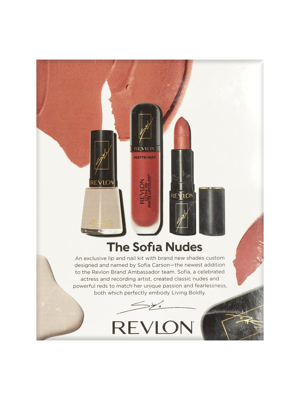 Revlon X Sofia Carson The Sofia Nudes Limited Edition Lip & Nail Kit