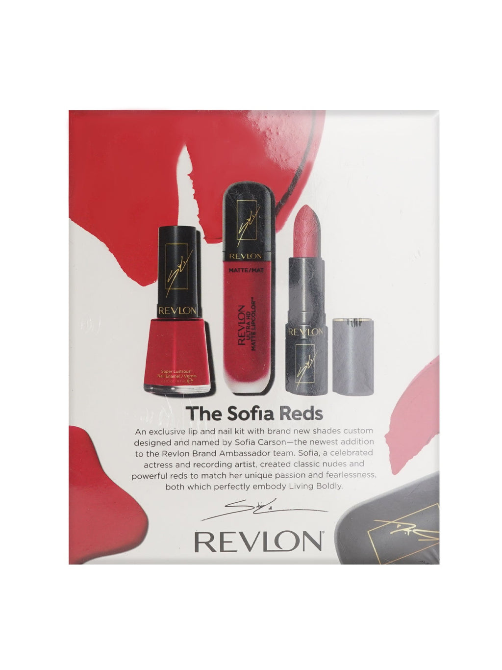 Revlon X Sofia Carson The Sofia Nudes Limited Edition Lip & Nail Kit