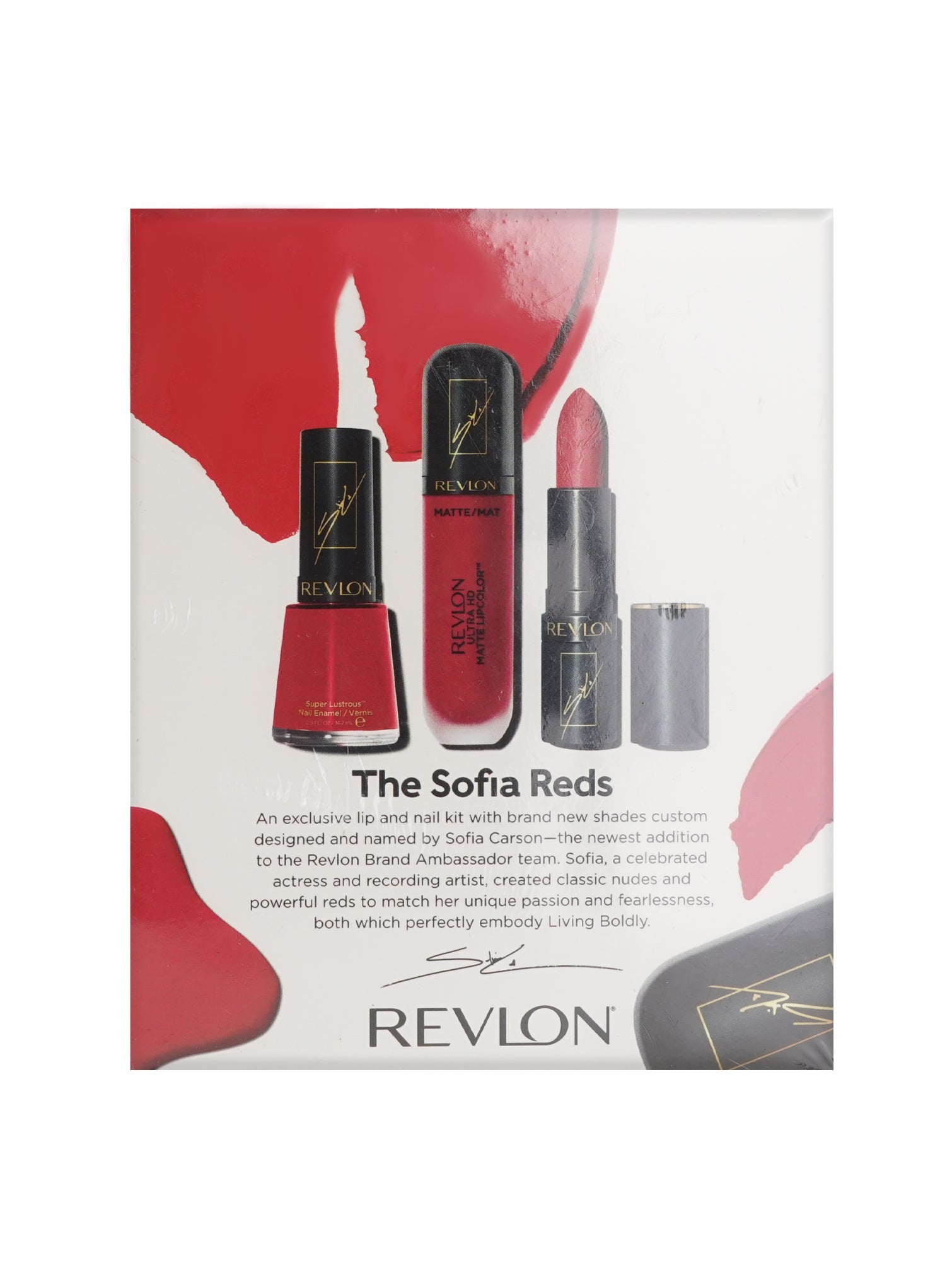 Revlon X Sofia Carson The Sofia Nudes Limited Edition Lip & Nail Kit