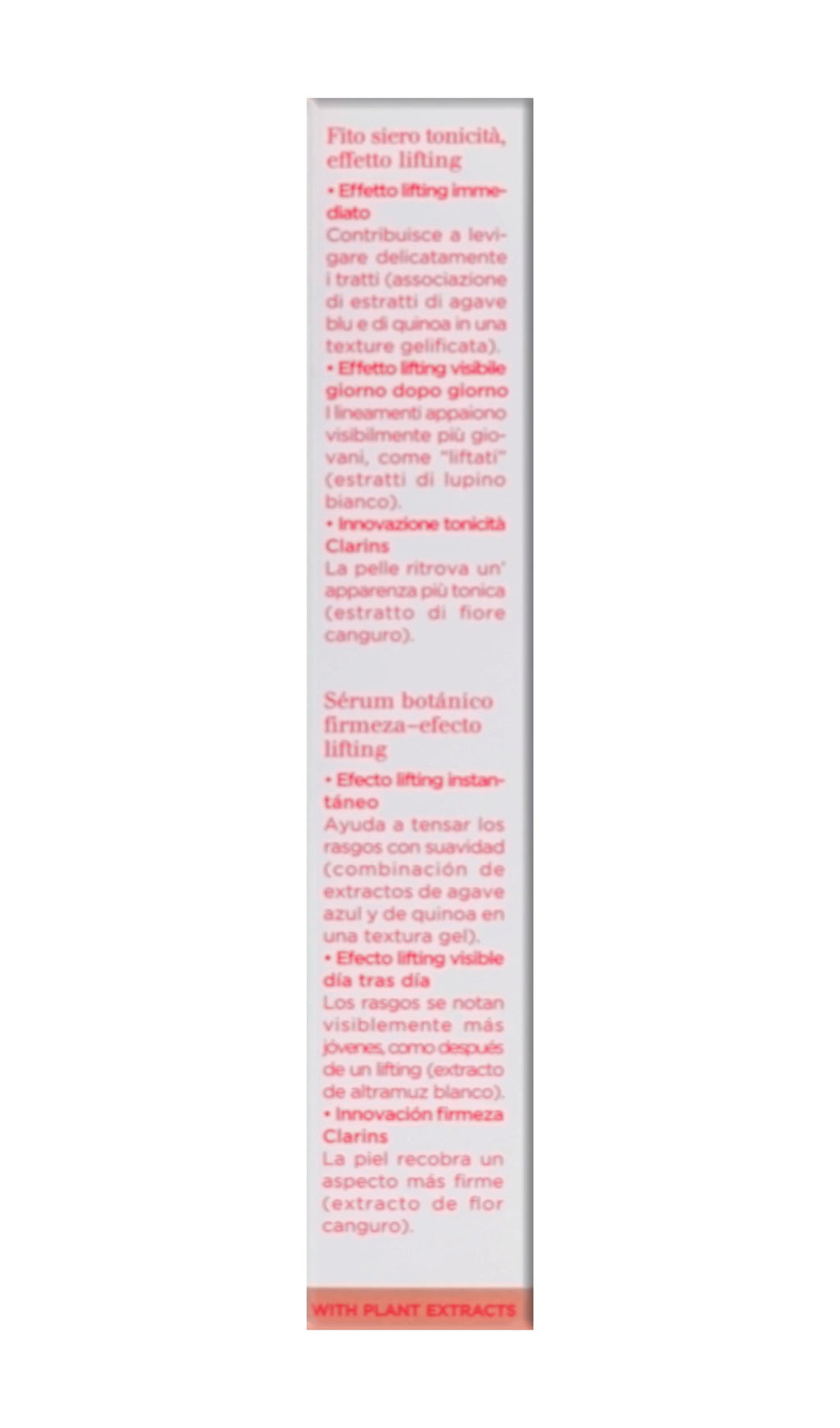 Clarins Extra Firming Phyto Serum Lift Botanical Concentrate 0.3 OZ