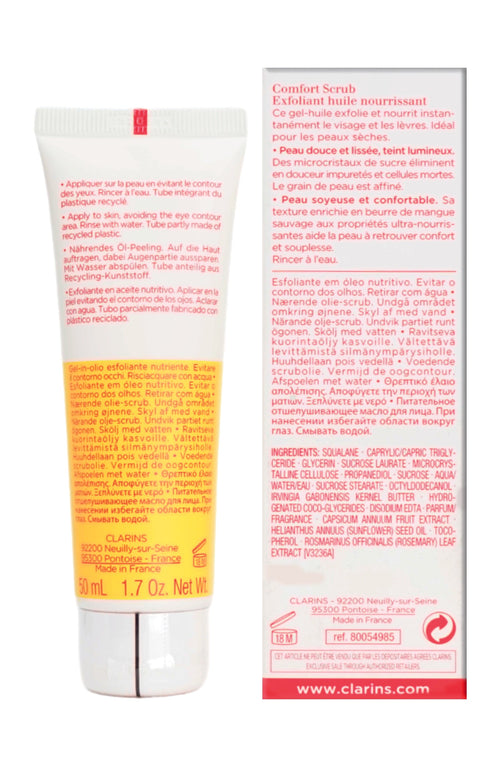 Clarins Comfort Scrub Nourishing Oil Scrub 1.7 OZ
