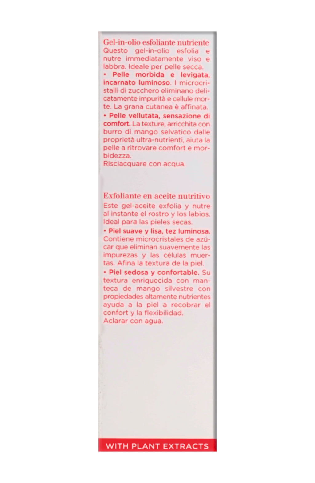 Clarins Comfort Scrub Nourishing Oil Scrub 1.7 OZ