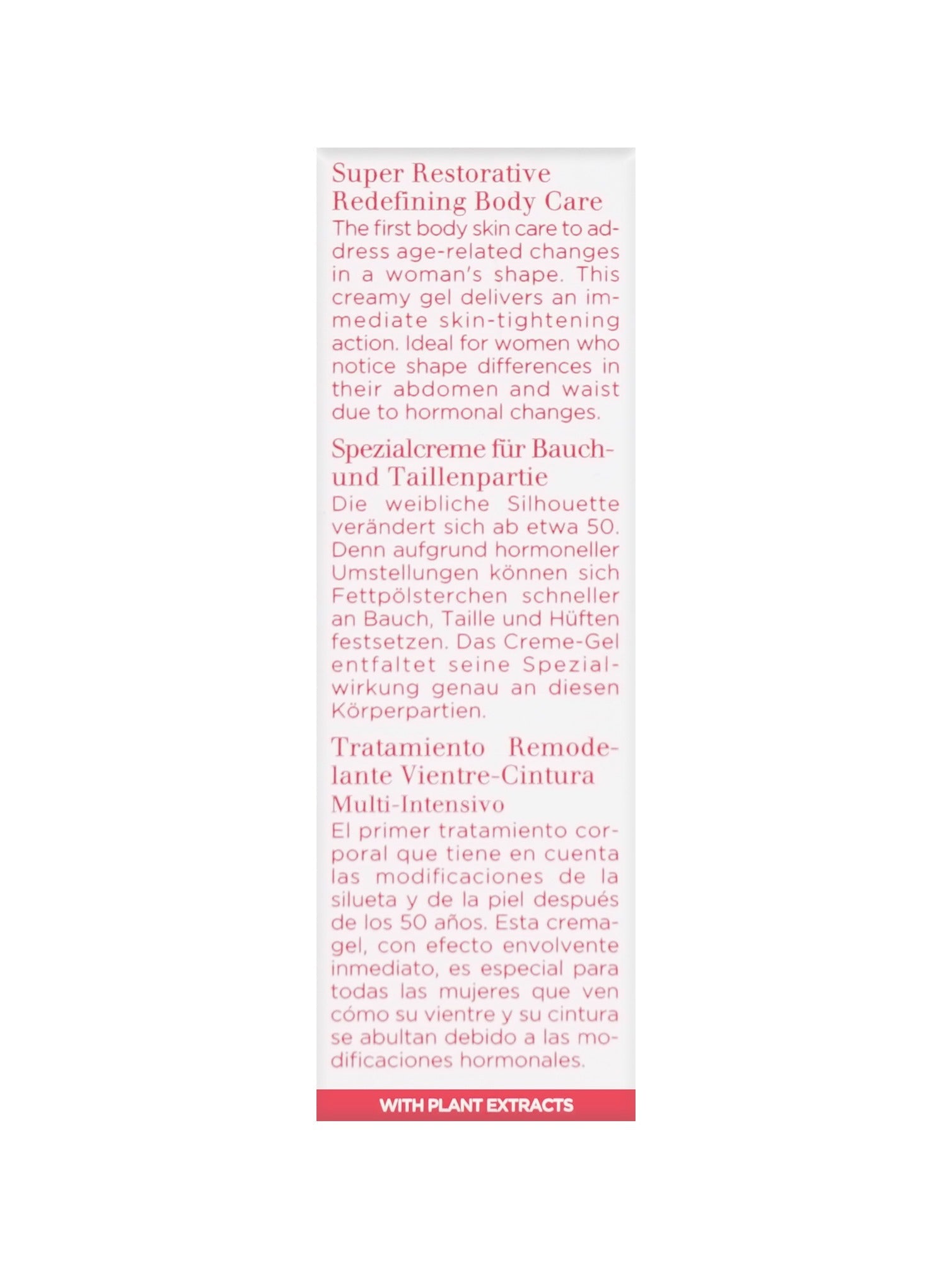 Clarins Super Restorative Redefining Body Care 0.28 OZ