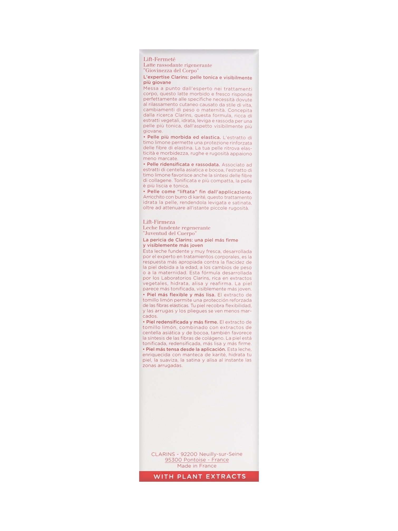 Clarins Extra Firming Body Lotion All Skin Types 6.9 OZ