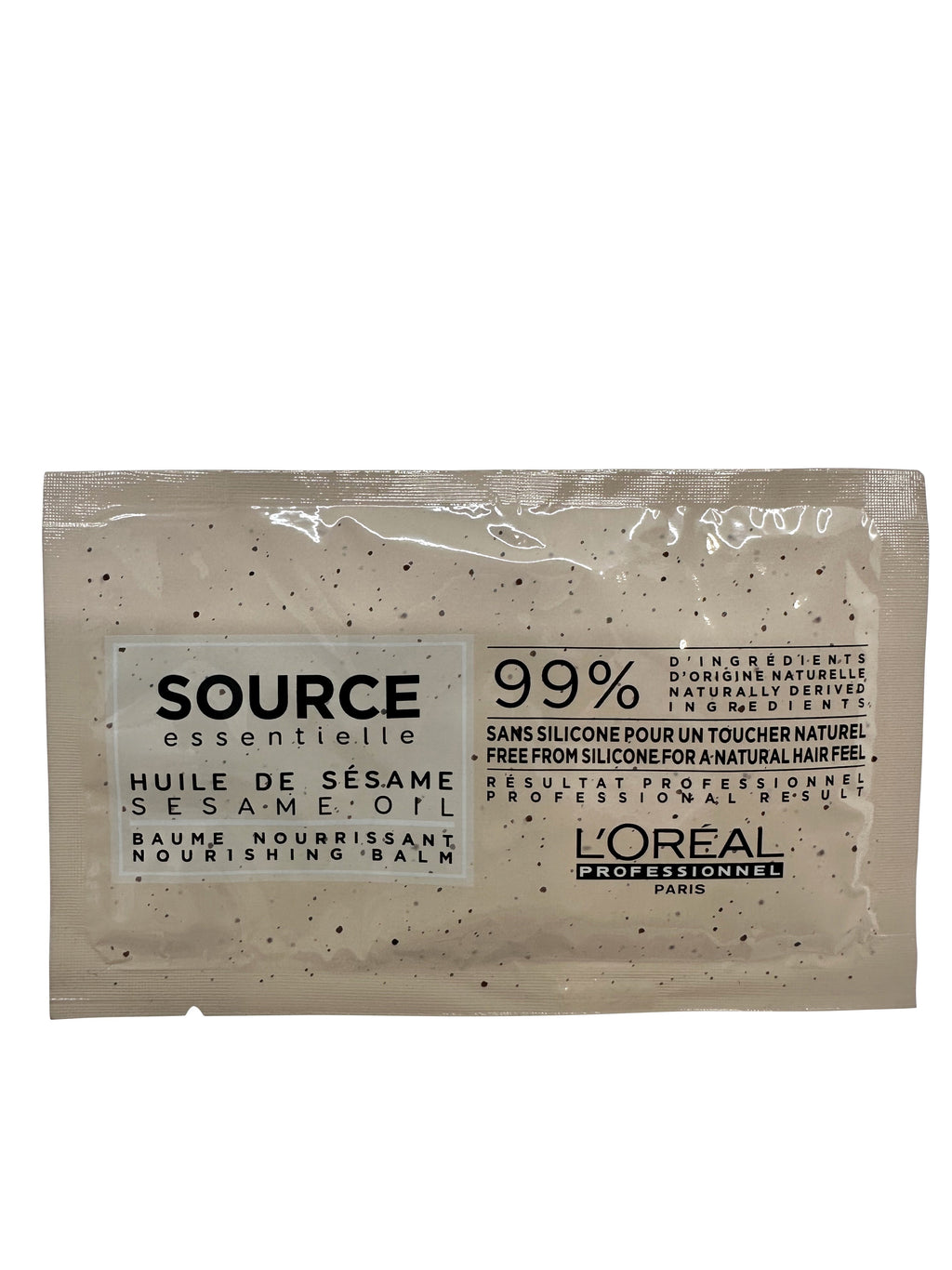 L'Oreal Source Huile Sesame Nourishing Balm Travel Sachets 5 x .41 OZ