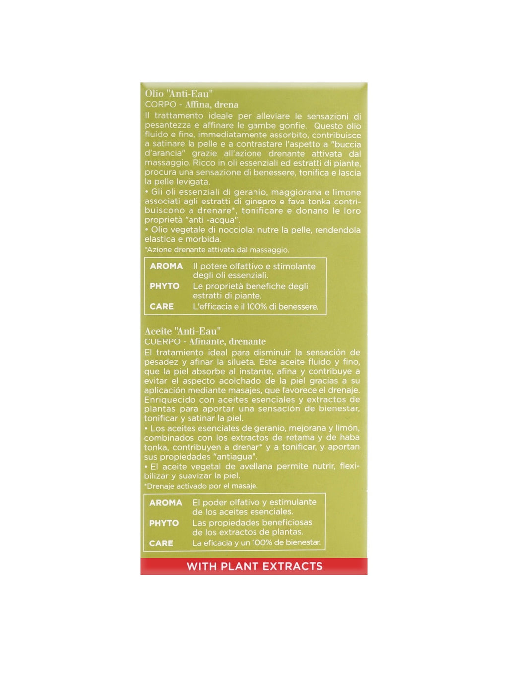 Clarins Contour Treatment Oil 3.4 OZ