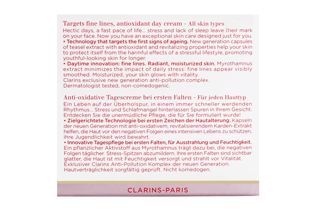 Clarins Multi Active Jour All Skin Types 1.6 OZ