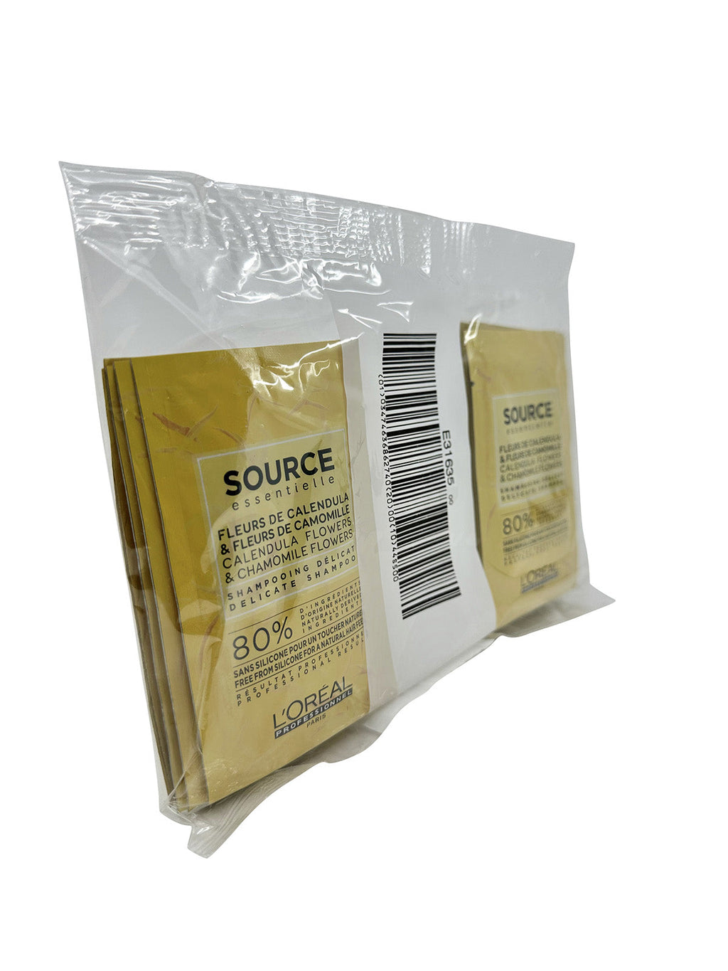 L'Oreal Source Fleurs Calendula & Chamomile Shampoo Travel Sachets 12 x 12 ML