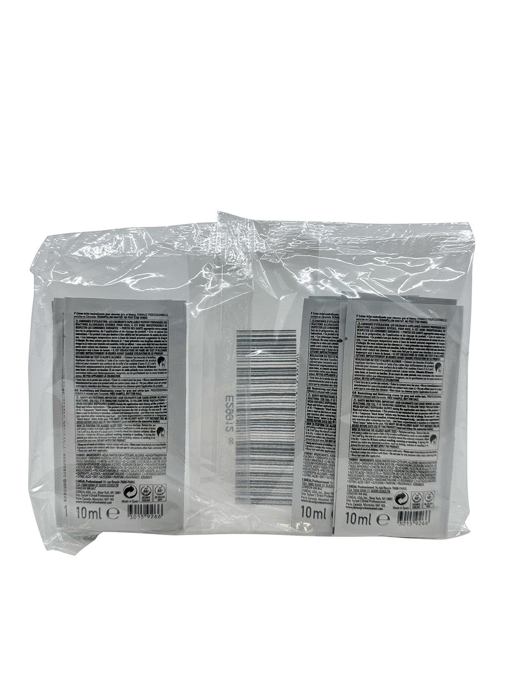 L'Oreal Serie Expert Silver Neutralizing Cream Travel Sachet 12 x 10 ML