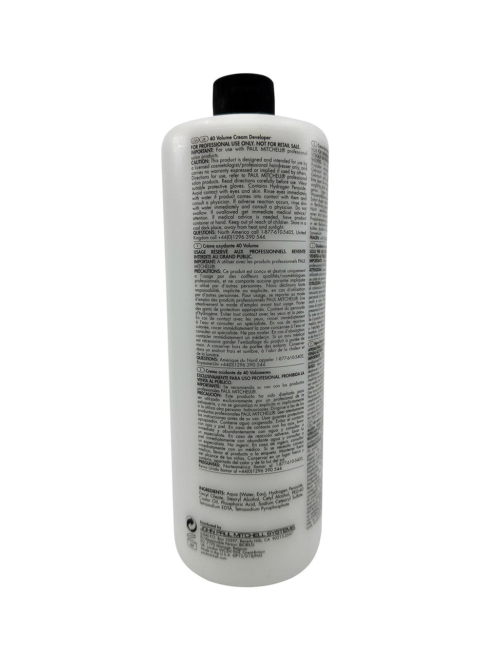 Paul Mitchell 40 Vol. Cream Developer 12% 33.8 OZ