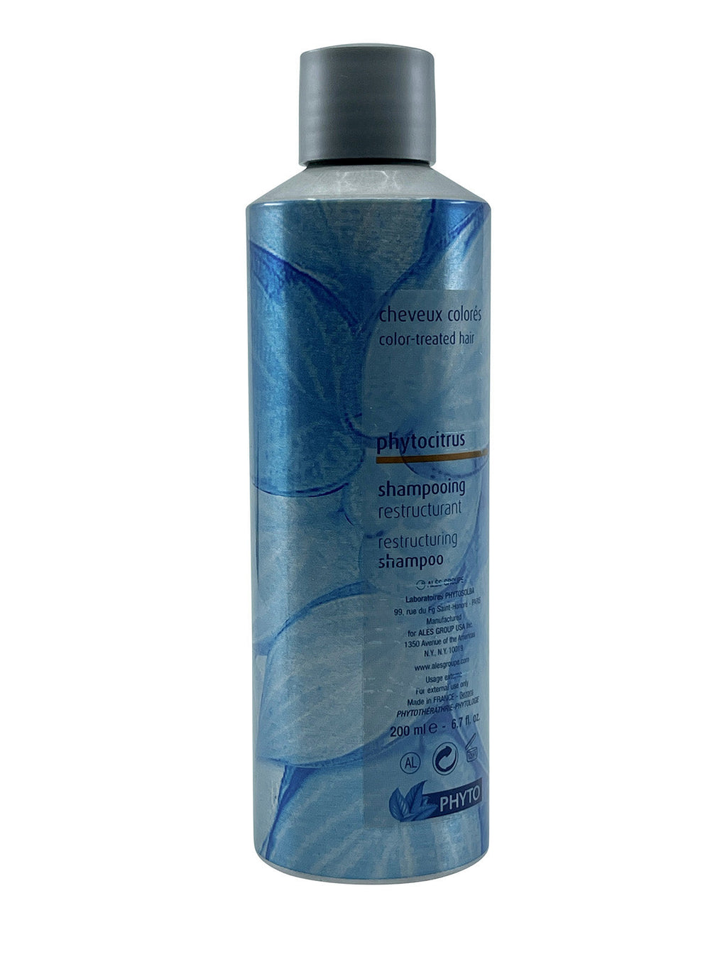 Phyto Phytocitrus Restructuring Shampoo Color Treated Hair 6.7 OZ