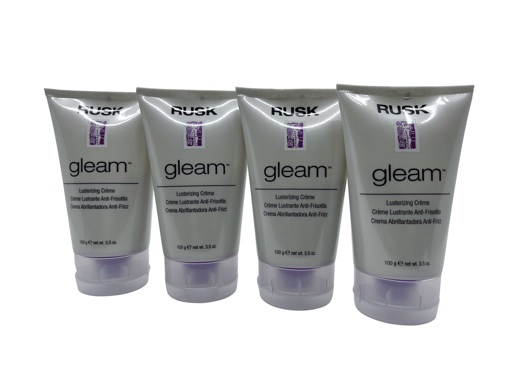 Rusk Gleam Lusterizing Creme 3.5 OZ Set of 4