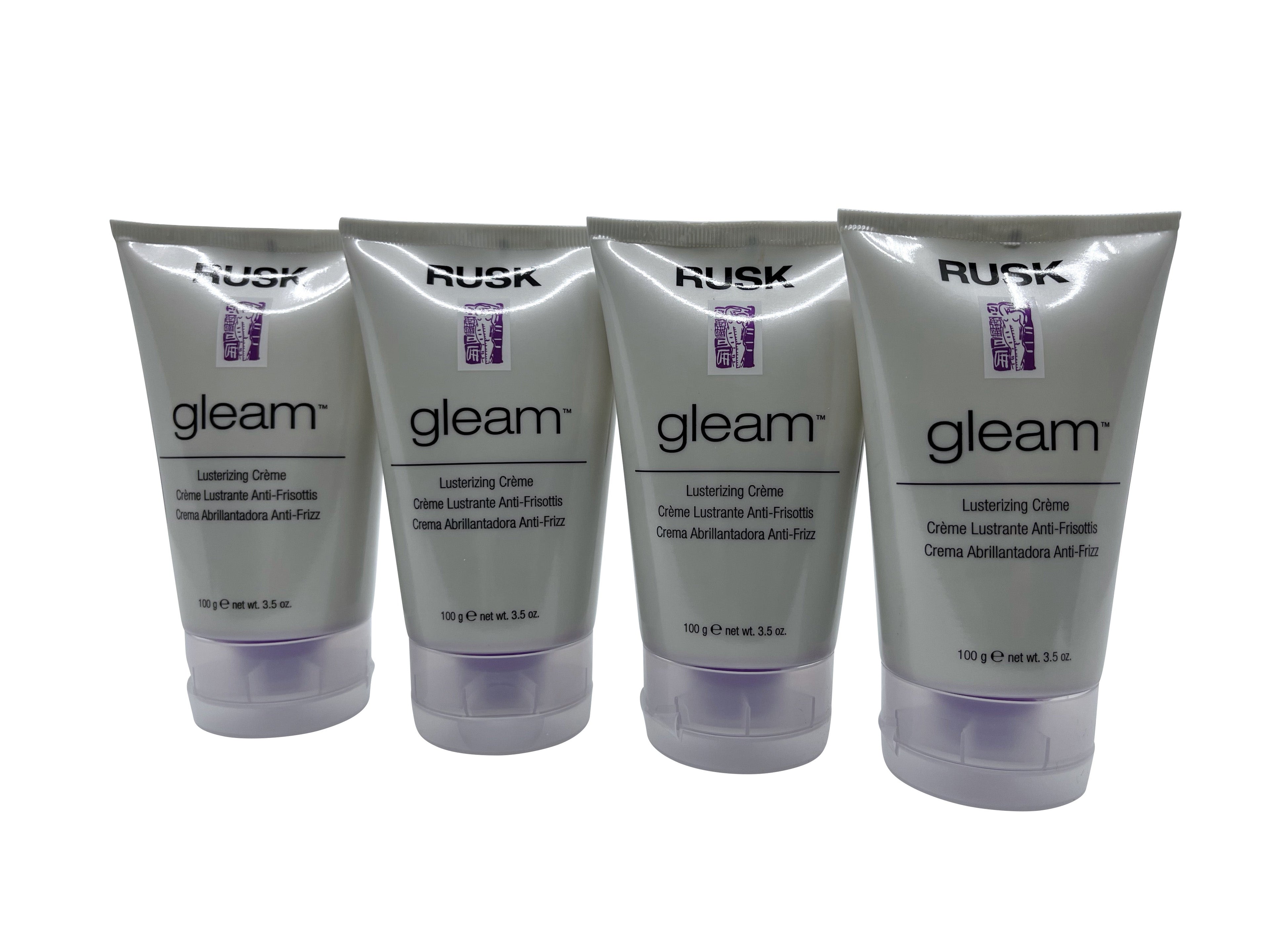 Rusk Gleam Lusterizing Creme 3.5 OZ Set of 4