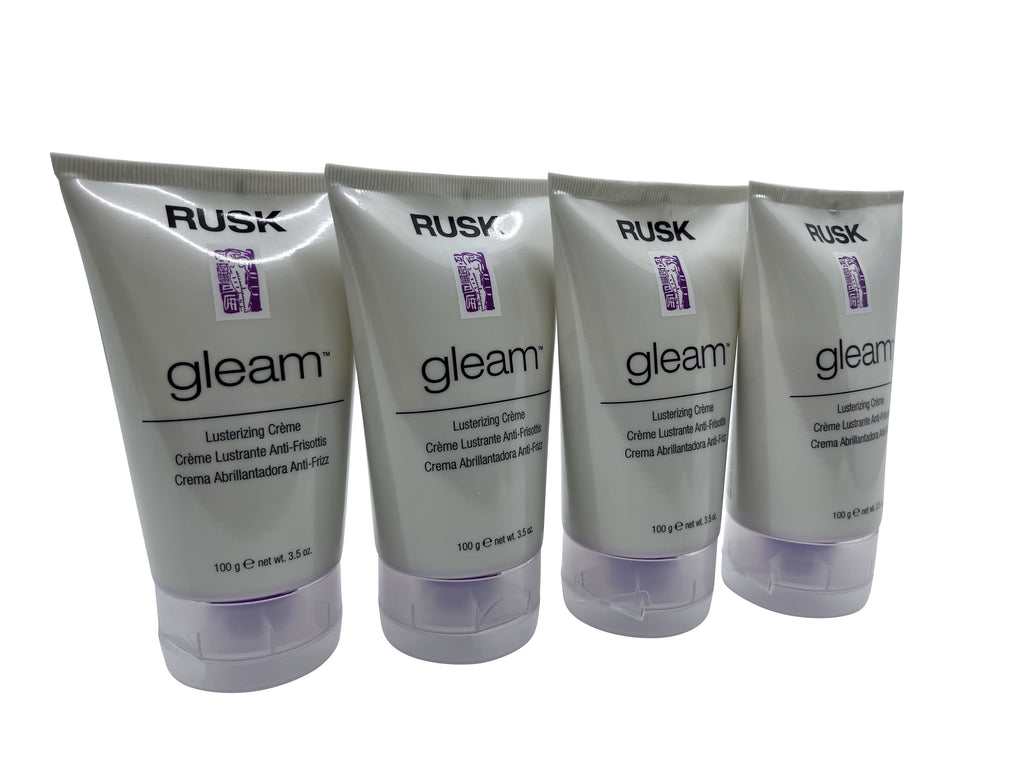 Rusk Gleam Lusterizing Creme 3.5 OZ Set of 4