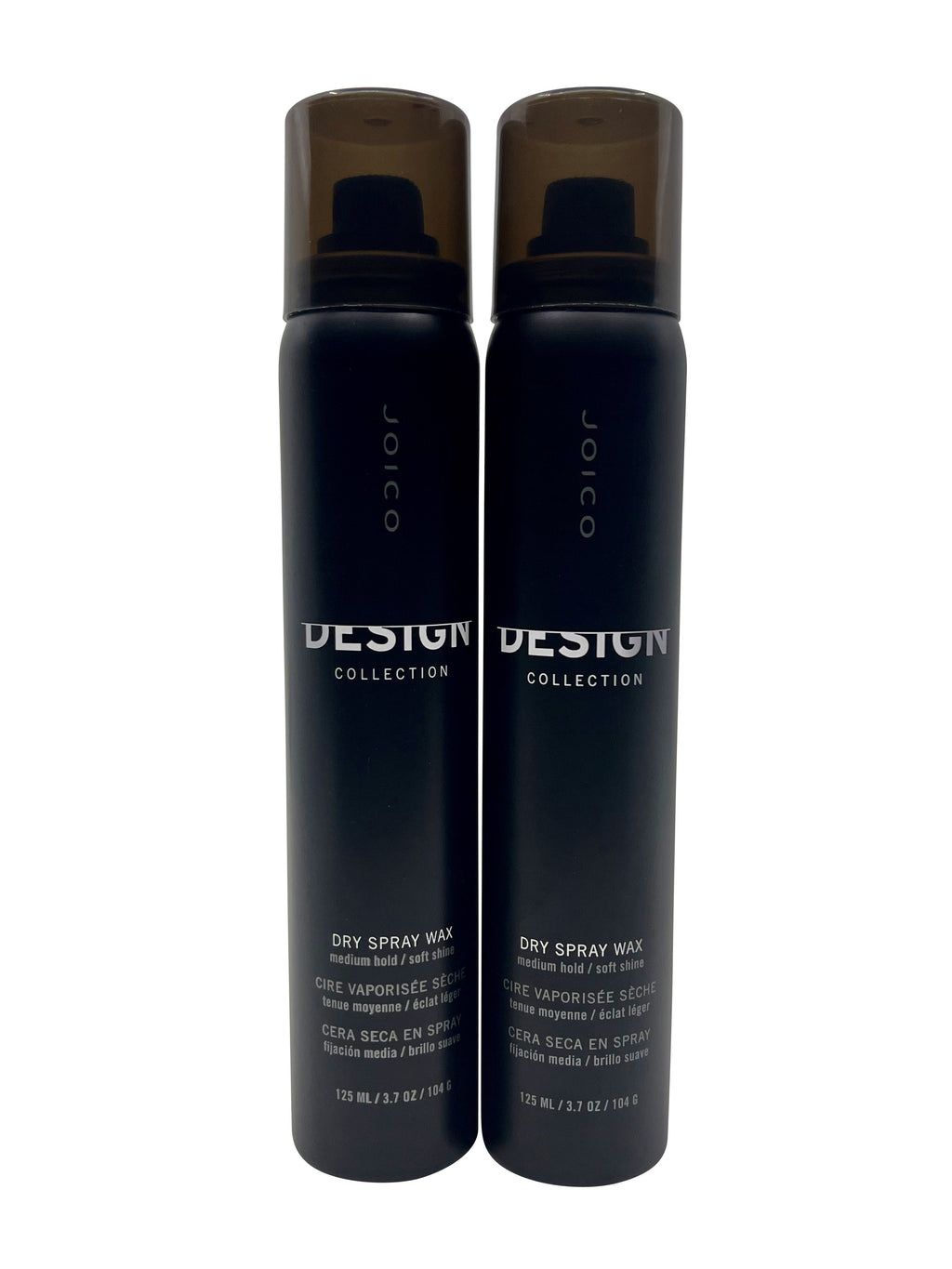 Joico Design Collection Dry Spray Wax Medium Hold Soft Shine 3.7 OZ Set of 2