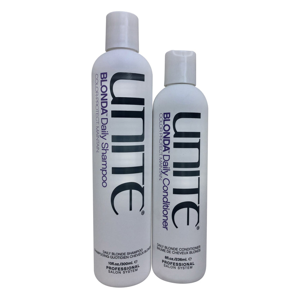 Unite Blonda Daily Shampoo 10 OZ & Blonda Daily Conditioner 8 OZ Set
