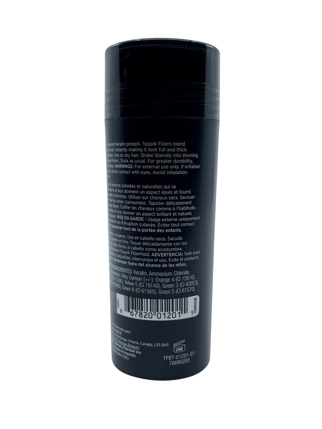 Toppik Hair Building Fibers Black 0.97 OZ Each