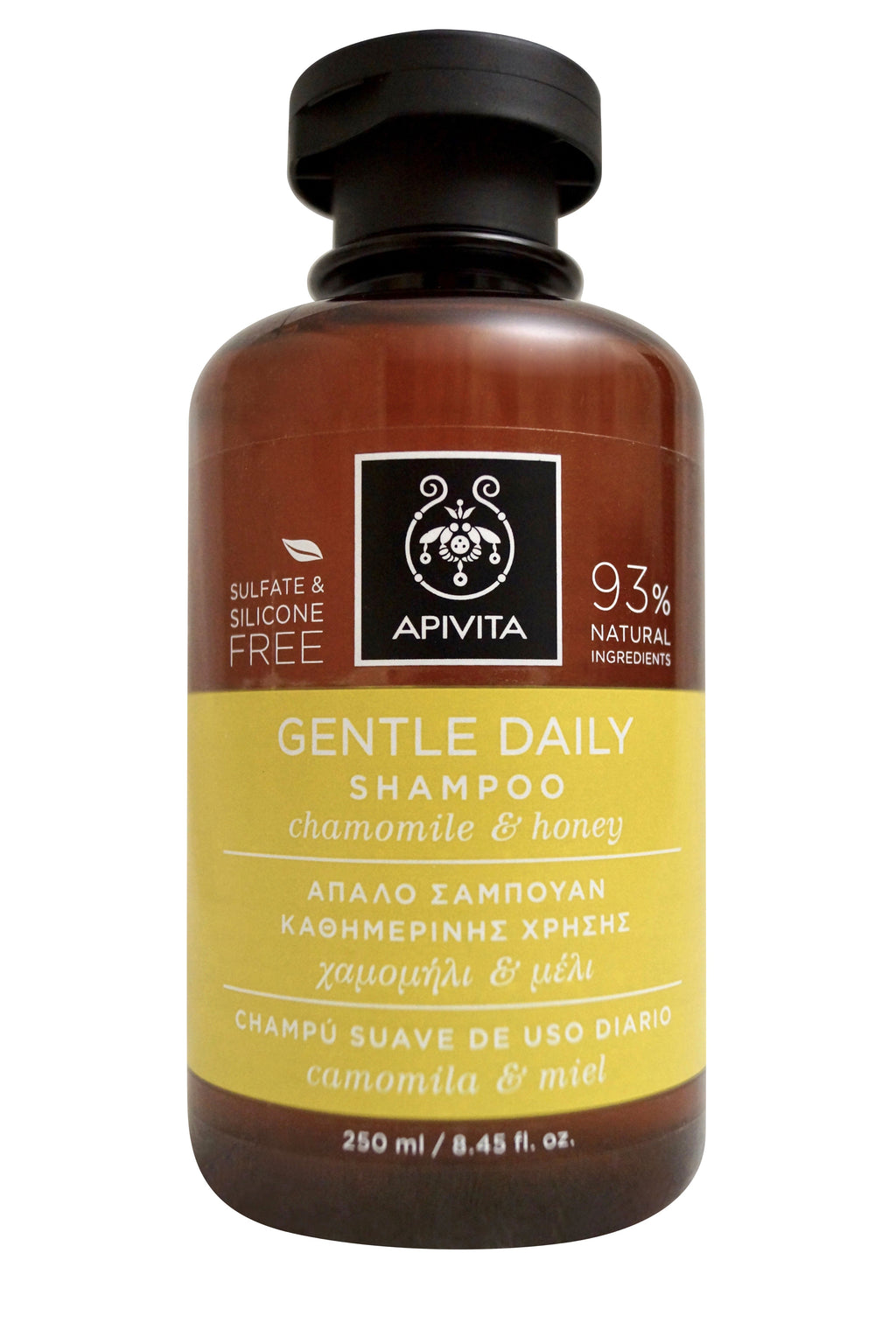 Apivita Gentle Daily Shampoo Chamomile & Honey 8.45 OZ