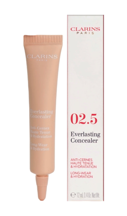 Clarins Everlasting Concealer Long Wear & Hydrating 05 Very Deep 0.4 OZ