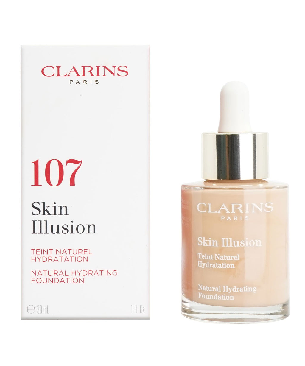 Clarins Skin Illusion Natural Hydrating Foundation 117 Hazelnut 1 OZ