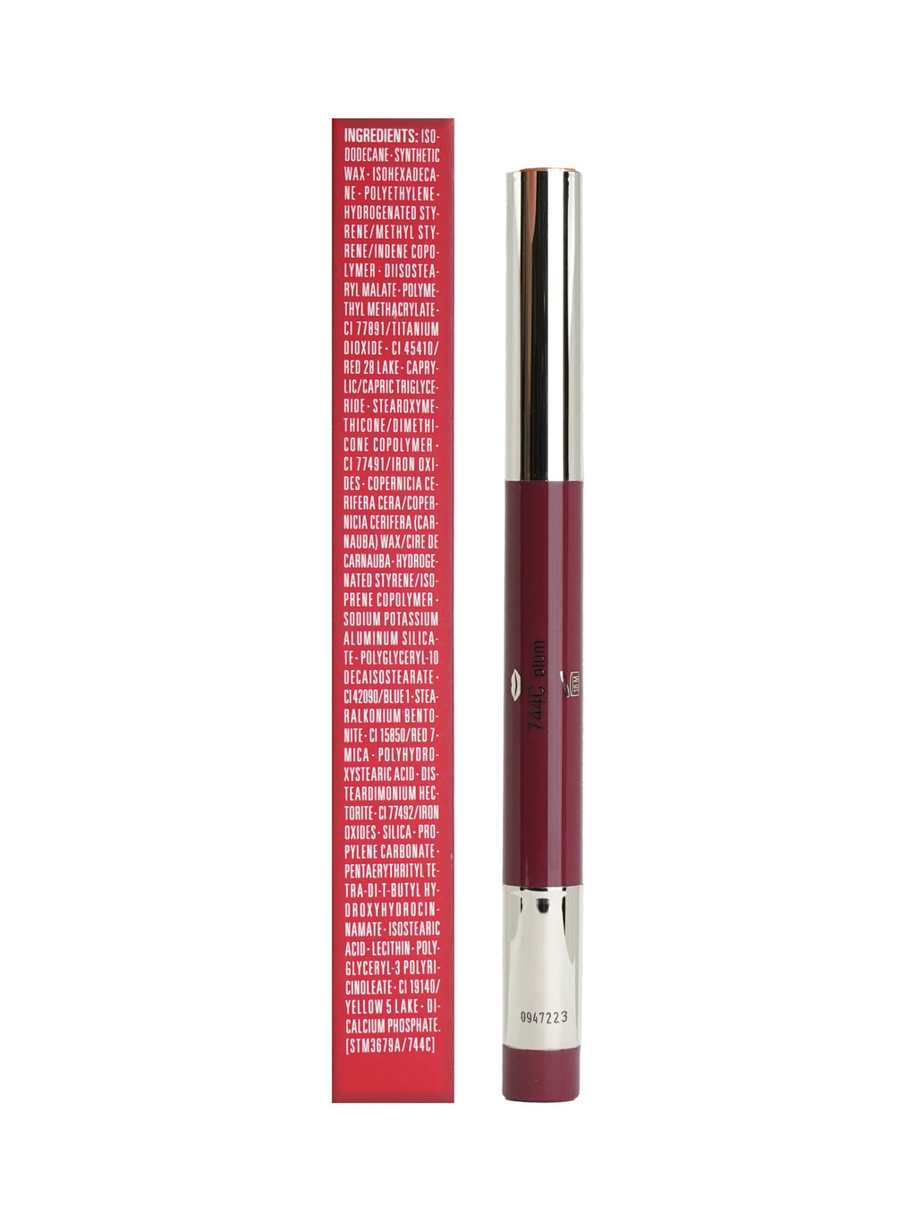 Clarins Joli Rouge Crayon 2 in 1 Define & Fill 742C Joli Rouge 0.02 OZ