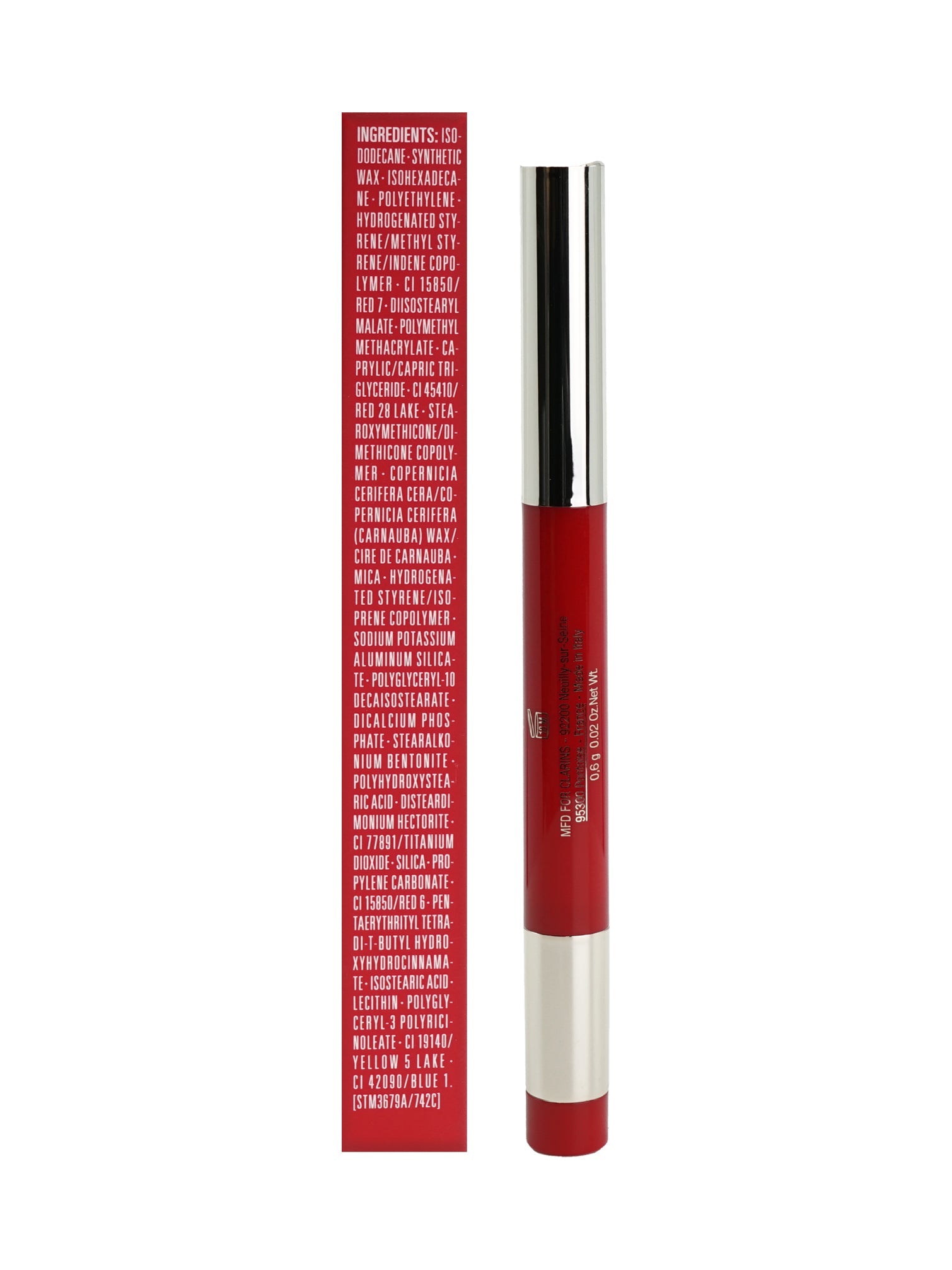 Clarins Joli Rouge Crayon 2 in 1 Define & Fill 742C Joli Rouge 0.02 OZ