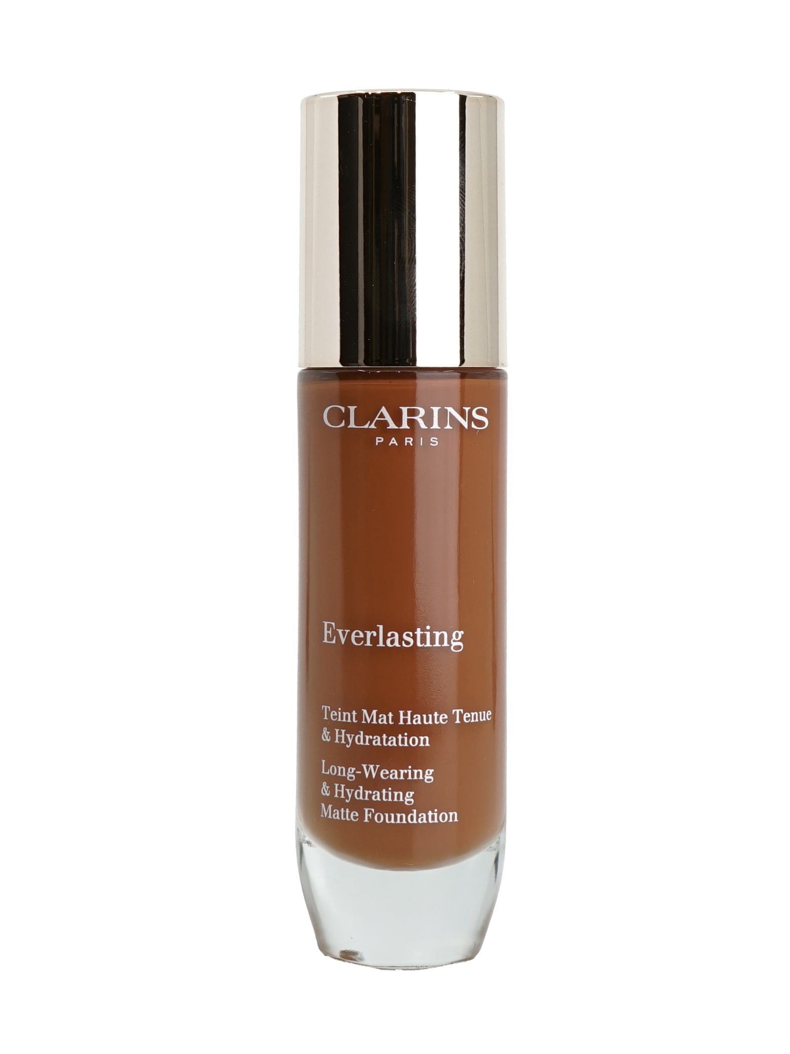 Clarins Everlasting Matte Foundation 118N Sienna All Skin Types 1 OZ