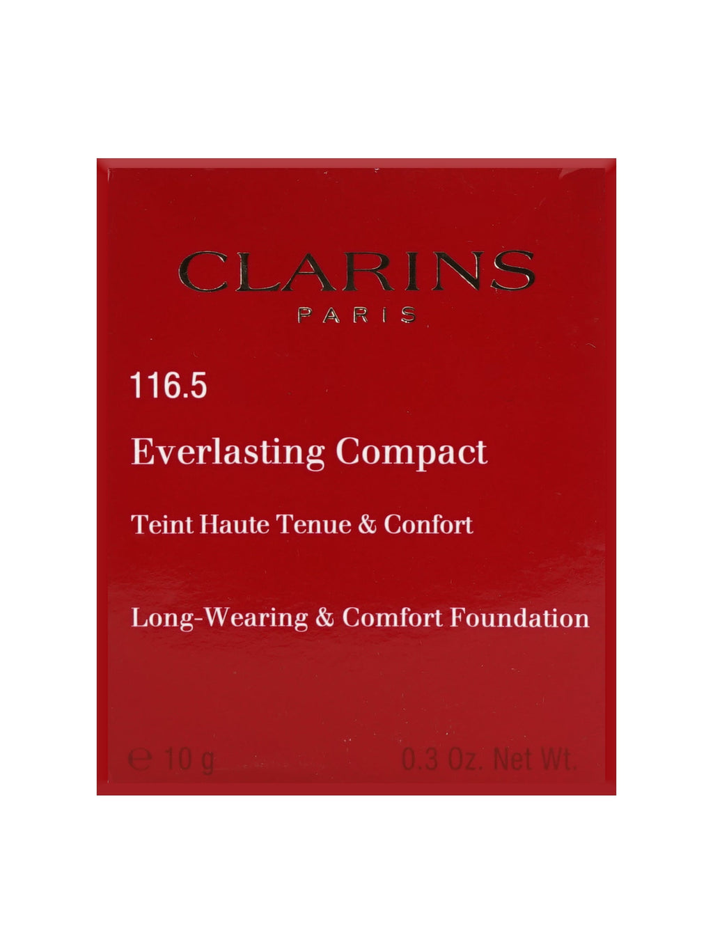 Clarins Everlasting Compact 117 Hazelnut Long Wear & Comfort Foundation 0.3 OZ