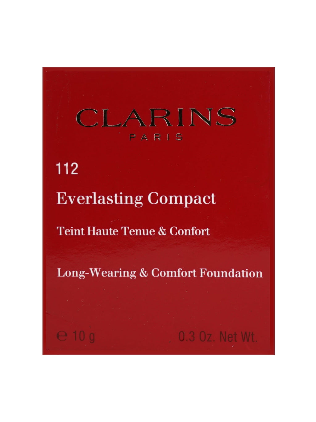 Clarins Everlasting Compact 118 Sienna Long Wear & Comfort Foundation 0.3 OZ
