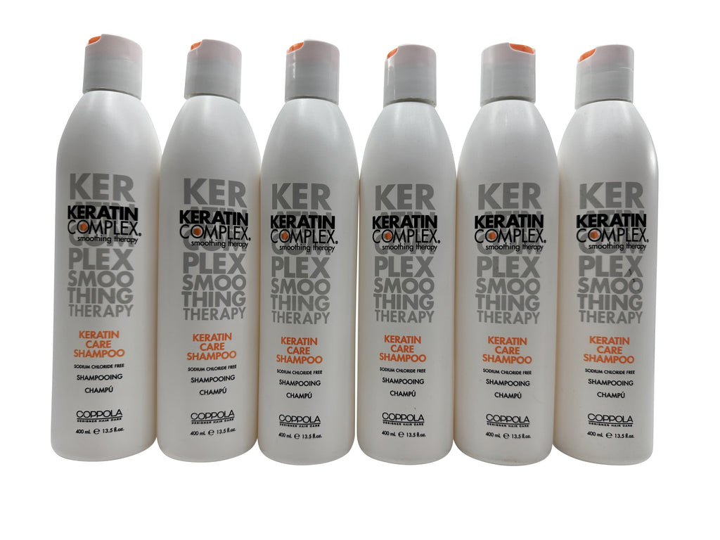 Keratin Complex Coppola Keratin Care Shampoo Set of 6 Each 13.5 OZ