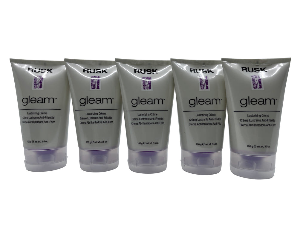 Rusk Gleam Lusterizing Creme 3.5 OZ Set of 5