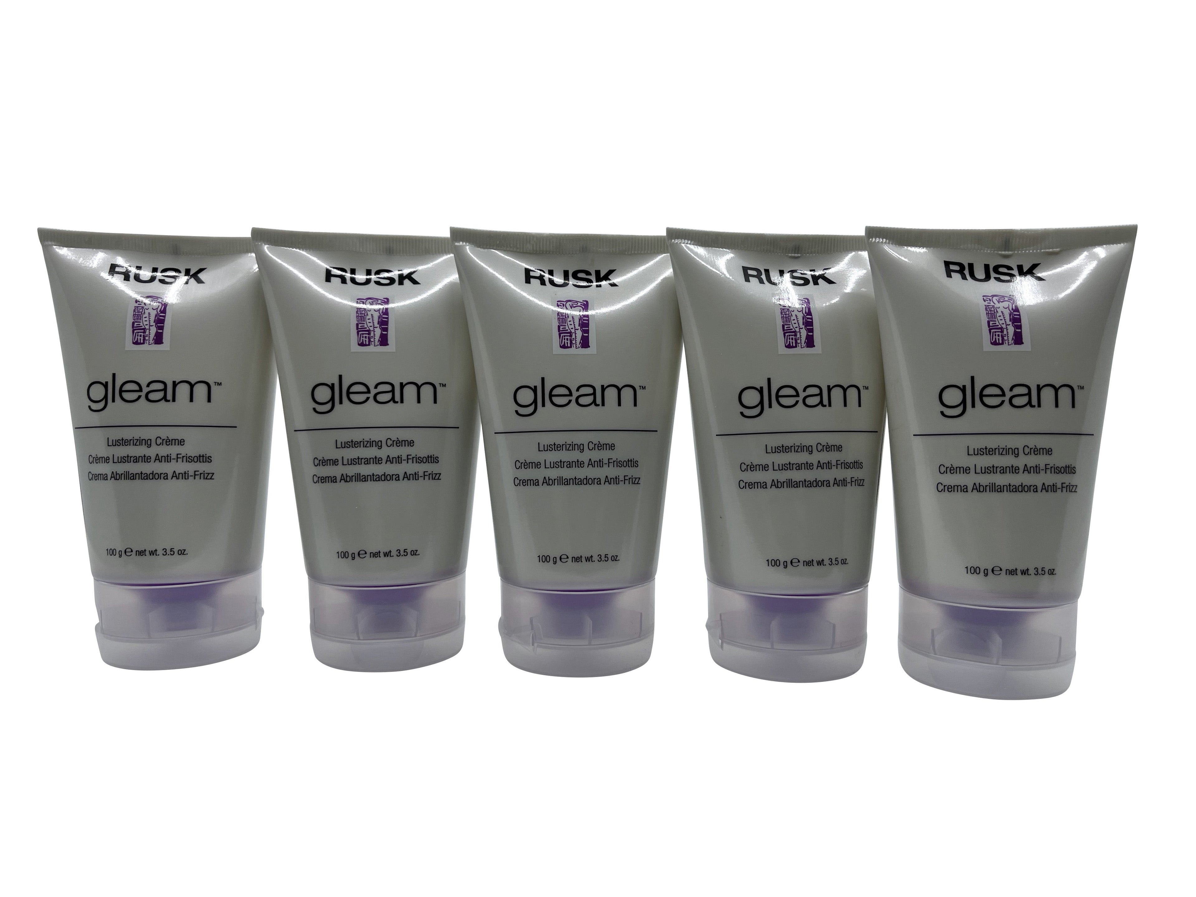 Rusk Gleam Lusterizing Creme 3.5 OZ Set of 5