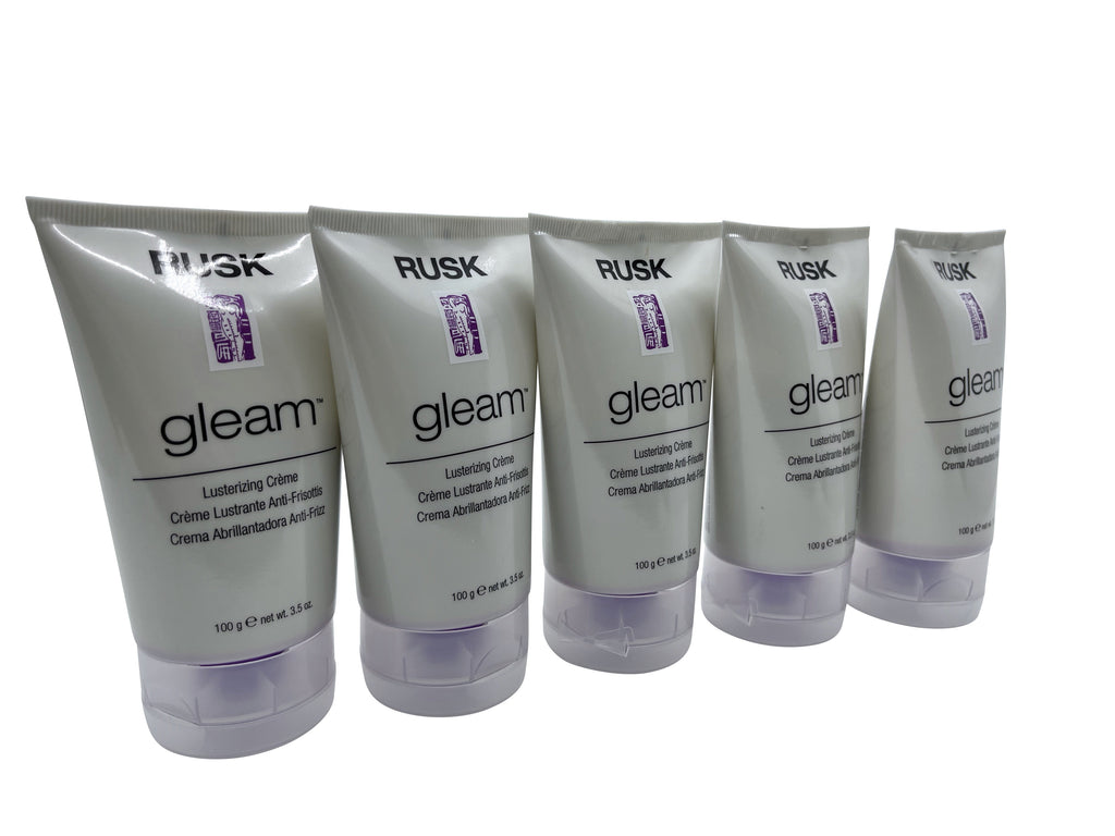 Rusk Gleam Lusterizing Creme 3.5 OZ Set of 5