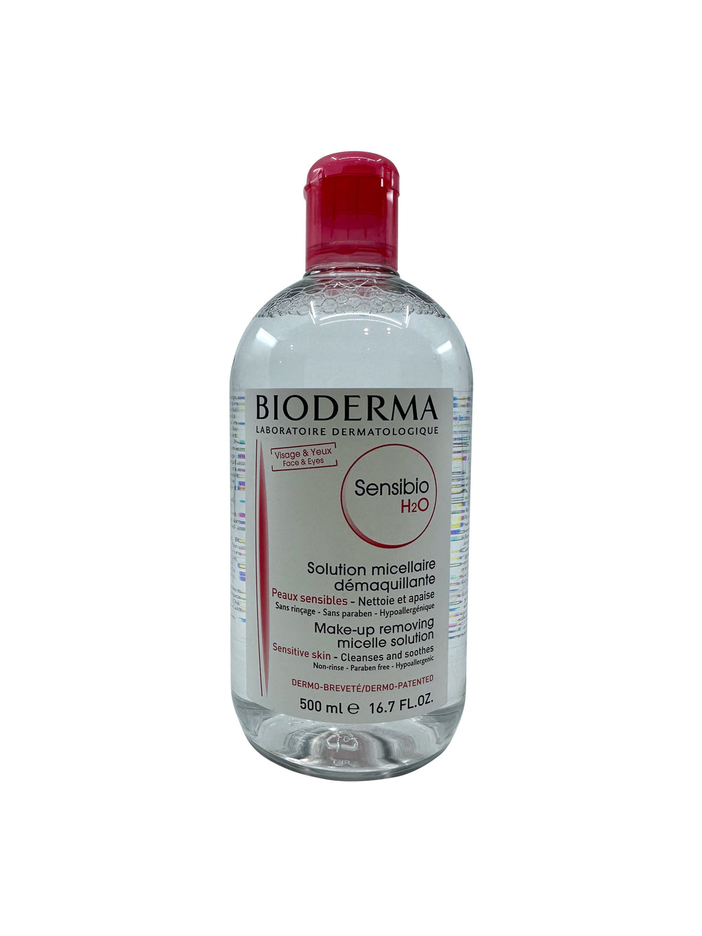 Bioderma Sensibio H2O Micellar Water Makeup Remover Sensitive Skin 16.7 OZ
