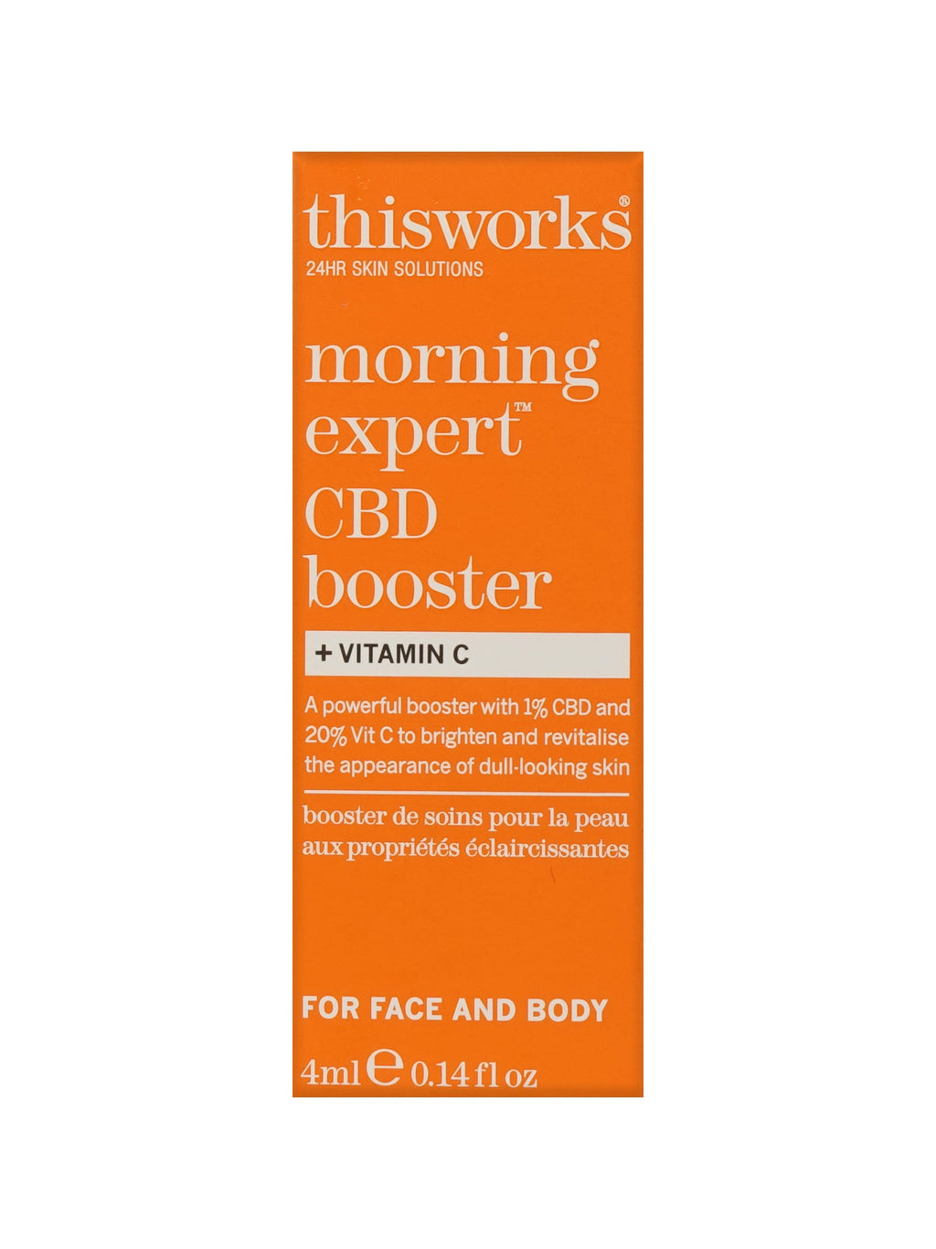 ThisWorks Morning Expert CBD Booster + Vitamin C 0.14 OZ