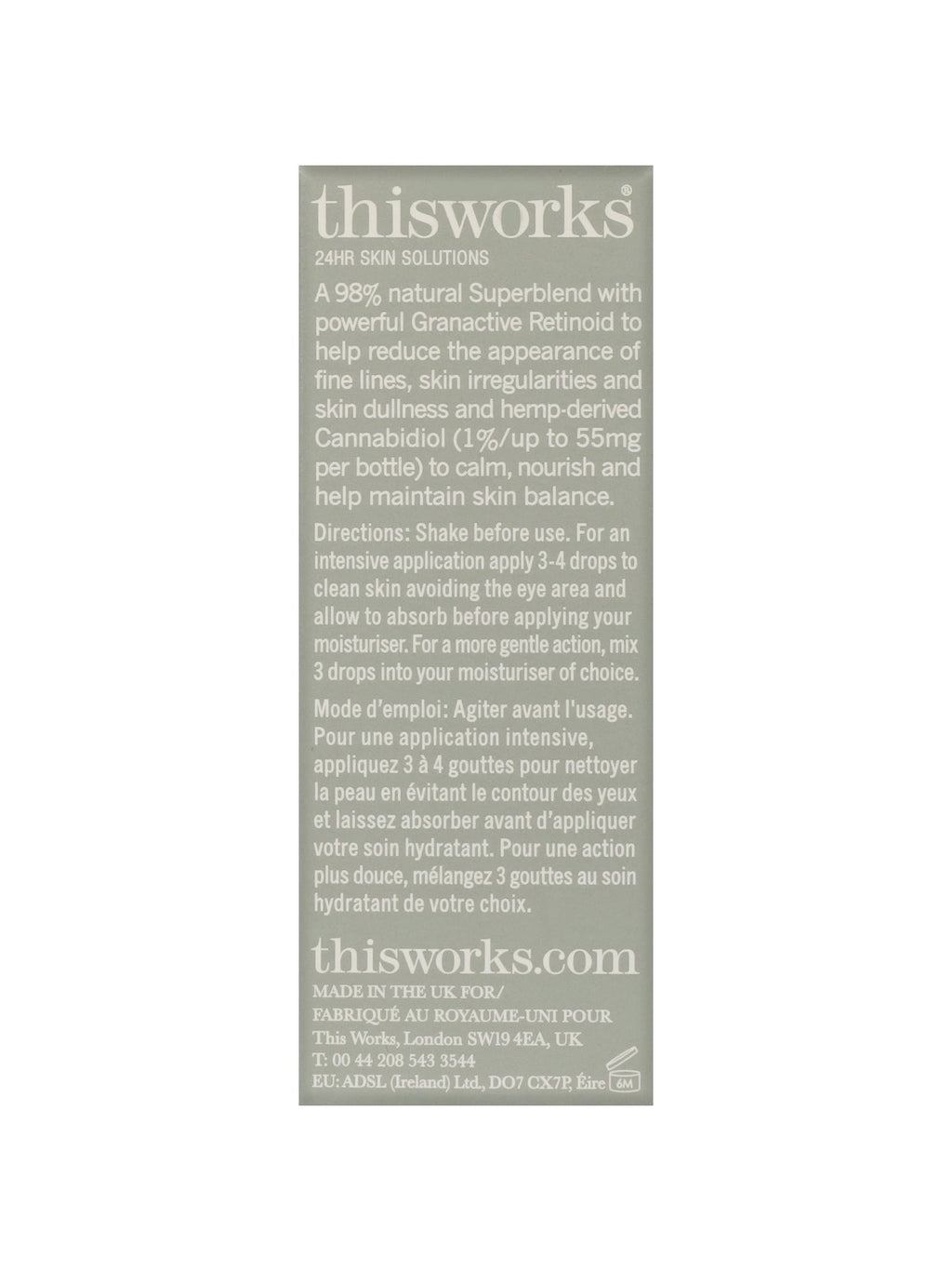 ThisWorks My Wrinkles CBD Booster + Granactive Retinoid 0.14 OZ