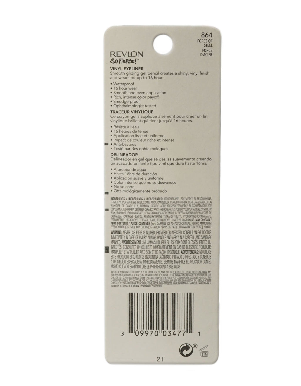 Revlon So Fierce Vinyl Eyeliner 864 Force of Steal 0.042 OZ