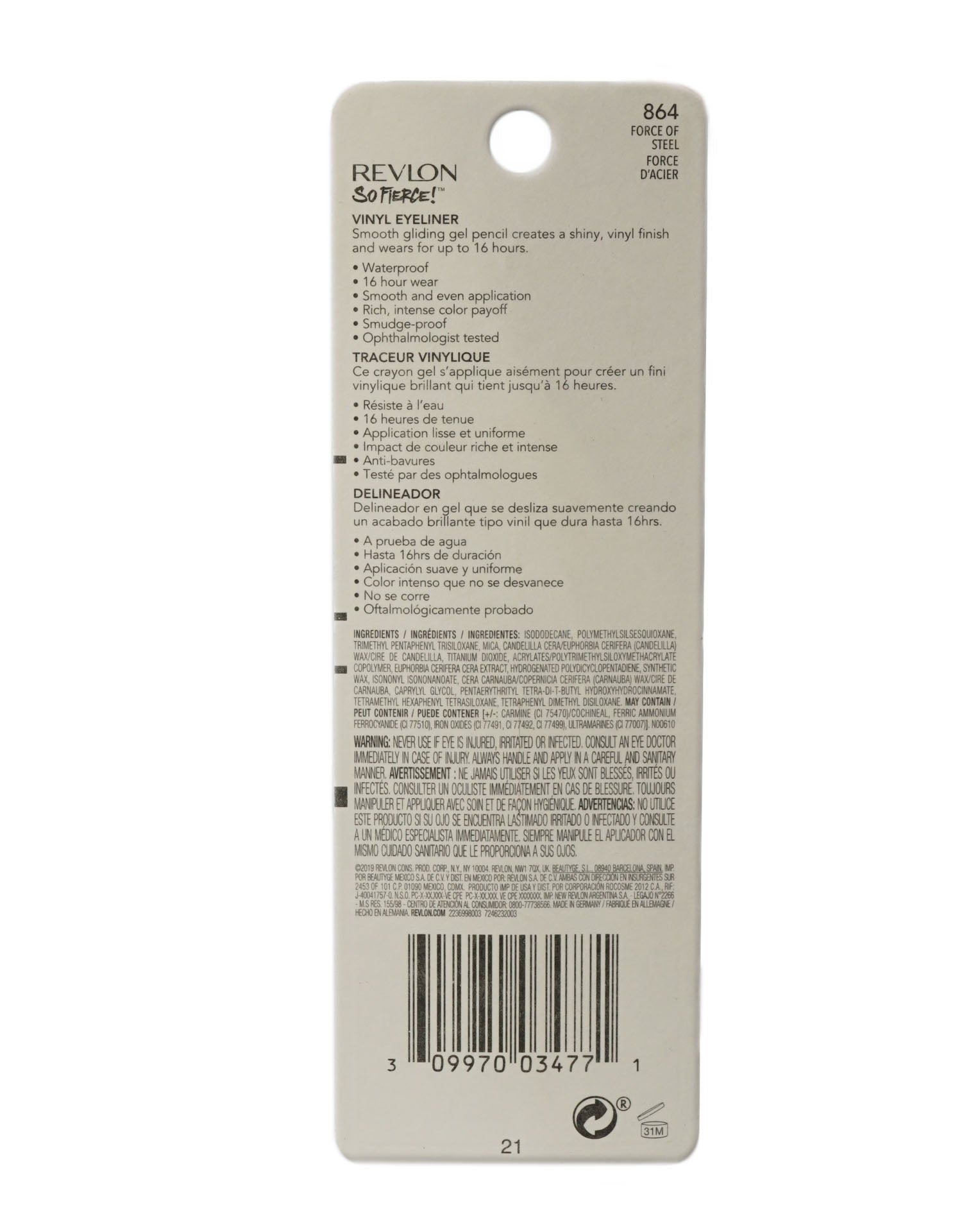 Revlon So Fierce Vinyl Eyeliner 864 Force of Steal 0.042 OZ