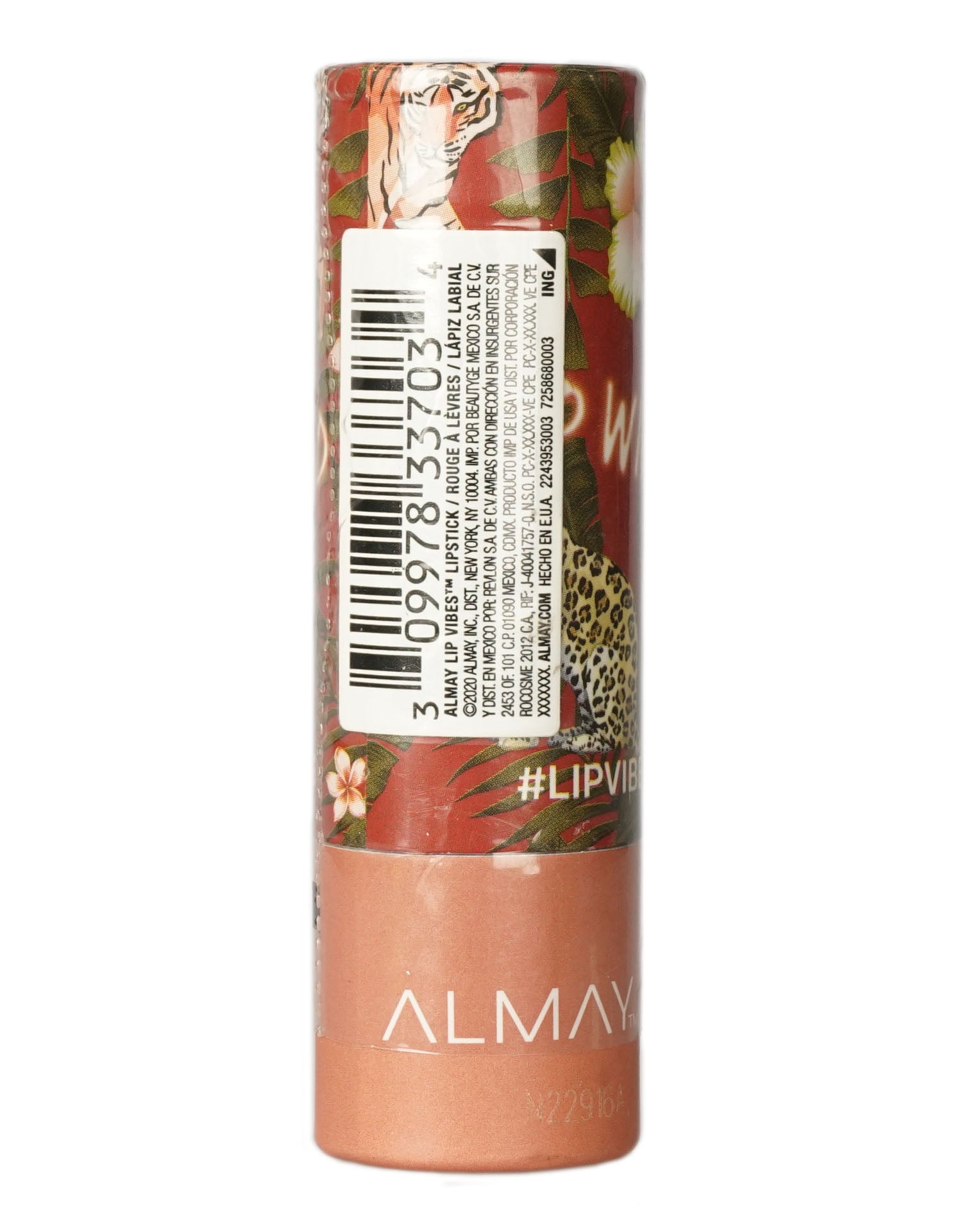 Almay Lip Vibes Matte Lipstick 150 Be Fearless 0.14 OZ